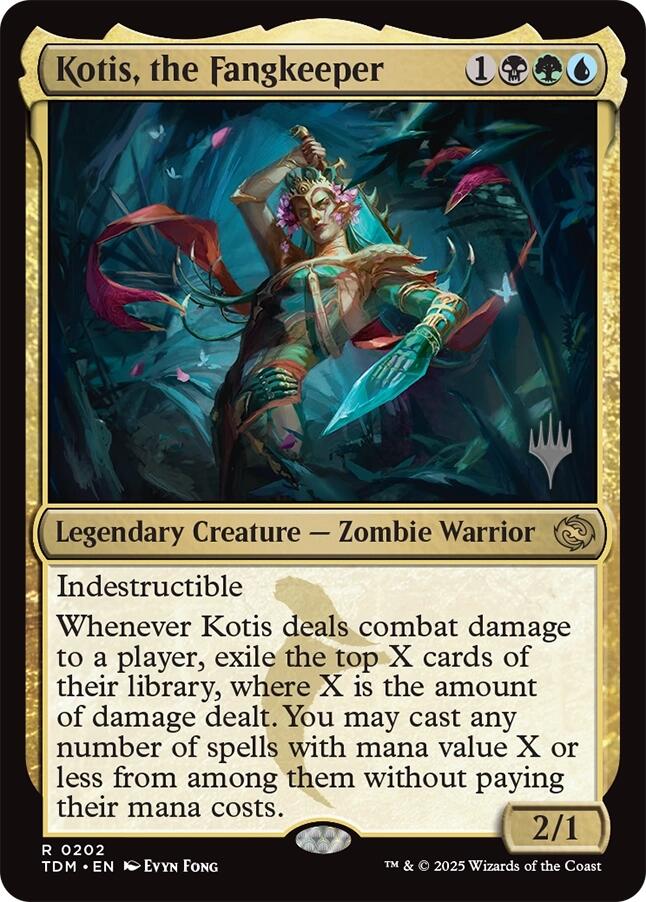 Kotis, the Fangkeeper [Tarkir: Dragonstorm Promos] Magic: The Gathering