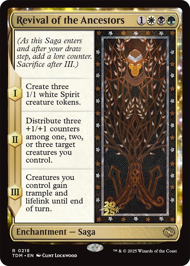 Revival of the Ancestors [Tarkir: Dragonstorm Prerelease Promos] Magic: The Gathering