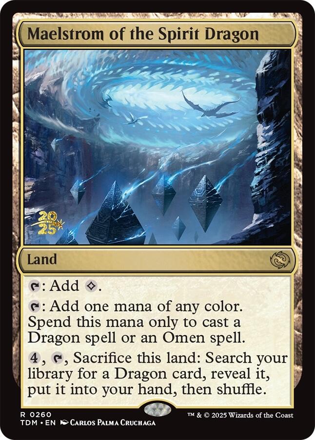 Maelstrom of the Spirit Dragon [Tarkir: Dragonstorm Prerelease Cards] Magic: The Gathering