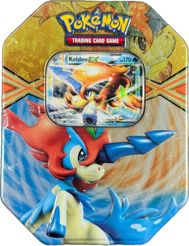 EX Tin (Keldeo) Pokémon