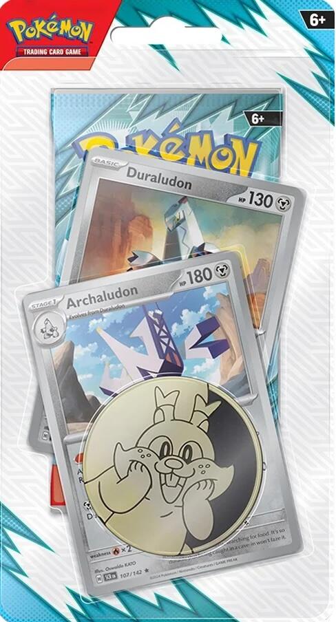 Scarlet & Violet: Journey Together - Single Pack Blister (Archaludon) Pokémon