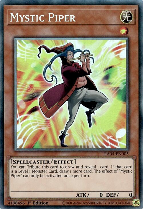 Mystic Piper [RA04-EN005] Prismatic Collector's Rare Yu-Gi-Oh!