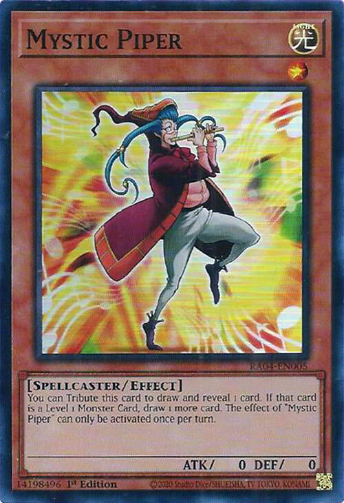 Mystic Piper [RA04-EN005] Super Rare Yu-Gi-Oh!