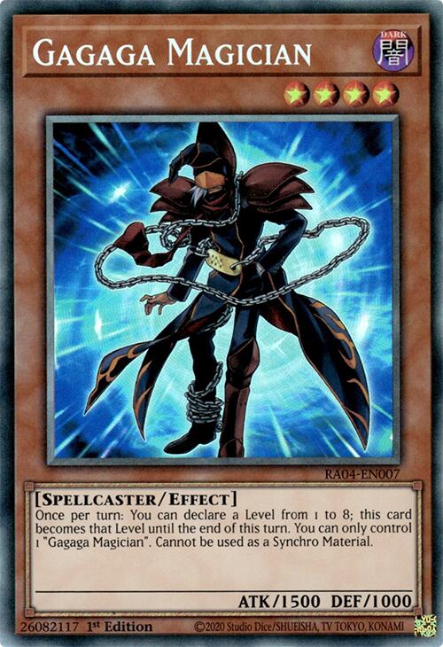Gagaga Magician [RA04-EN007] Prismatic Collector's Rare Yu-Gi-Oh!
