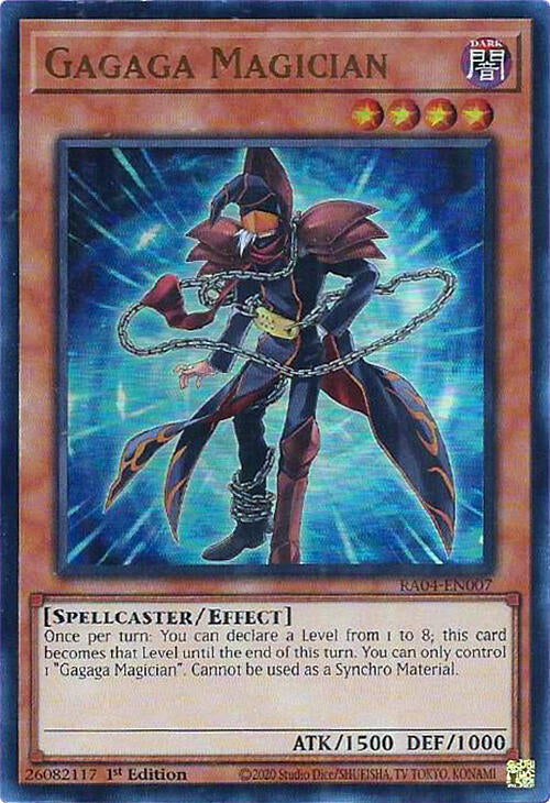 Gagaga Magician [RA04-EN007] Ultra Rare Yu-Gi-Oh!