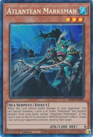 Atlantean Marksman [RA04-EN009] Prismatic Collector's Rare Yu-Gi-Oh!
