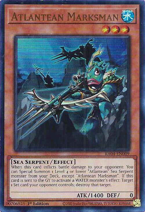 Atlantean Marksman [RA04-EN009] Ultra Rare Yu-Gi-Oh!