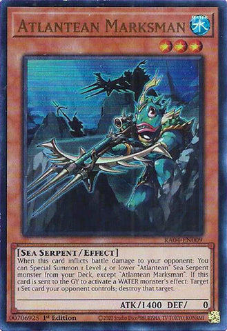 Atlantean Marksman [RA04-EN009] Ultra Rare Yu-Gi-Oh!