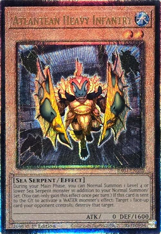 Atlantean Heavy Infantry [RA04-EN010] Prismatic Ultimate Rare Yu-Gi-Oh!