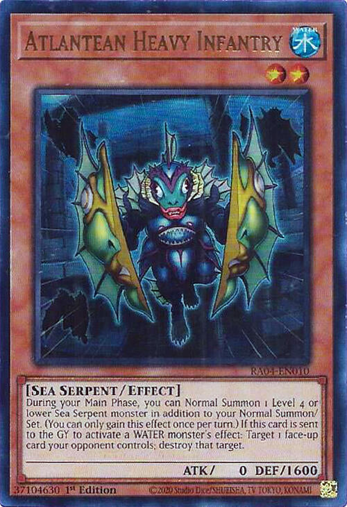 Atlantean Heavy Infantry [RA04-EN010] Ultra Rare Yu-Gi-Oh!