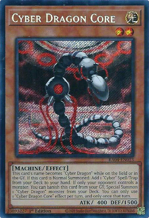 Cyber Dragon Core [RA04-EN013] Secret Rare Yu-Gi-Oh!
