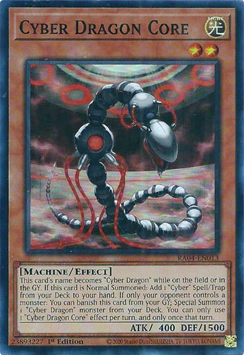 Cyber Dragon Core [RA04-EN013] Super Rare Yu-Gi-Oh!