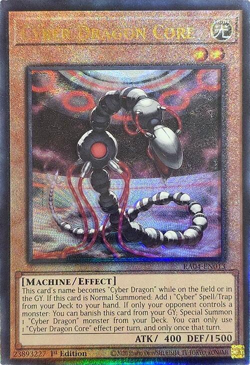 Cyber Dragon Core [RA04-EN013] Prismatic Ultimate Rare Yu-Gi-Oh!