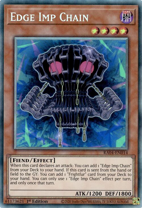 Edge Imp Chain [RA04-EN014] Prismatic Collector's Rare Yu-Gi-Oh!