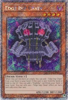 Edge Imp Chain [RA04-EN014] Platinum Secret Rare Yu-Gi-Oh!