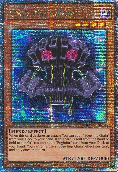 Edge Imp Chain [RA04-EN014] Quarter Century Secret Rare Yu-Gi-Oh!