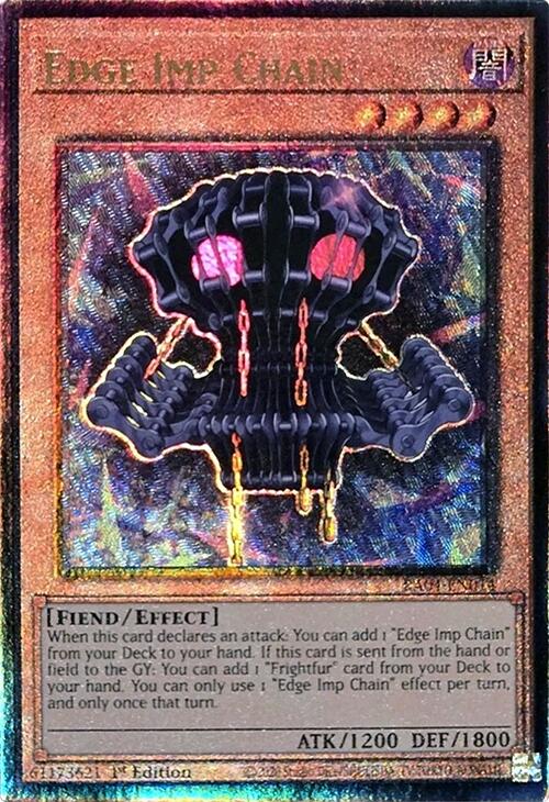 Edge Imp Chain [RA04-EN014] Prismatic Ultimate Rare Yu-Gi-Oh!