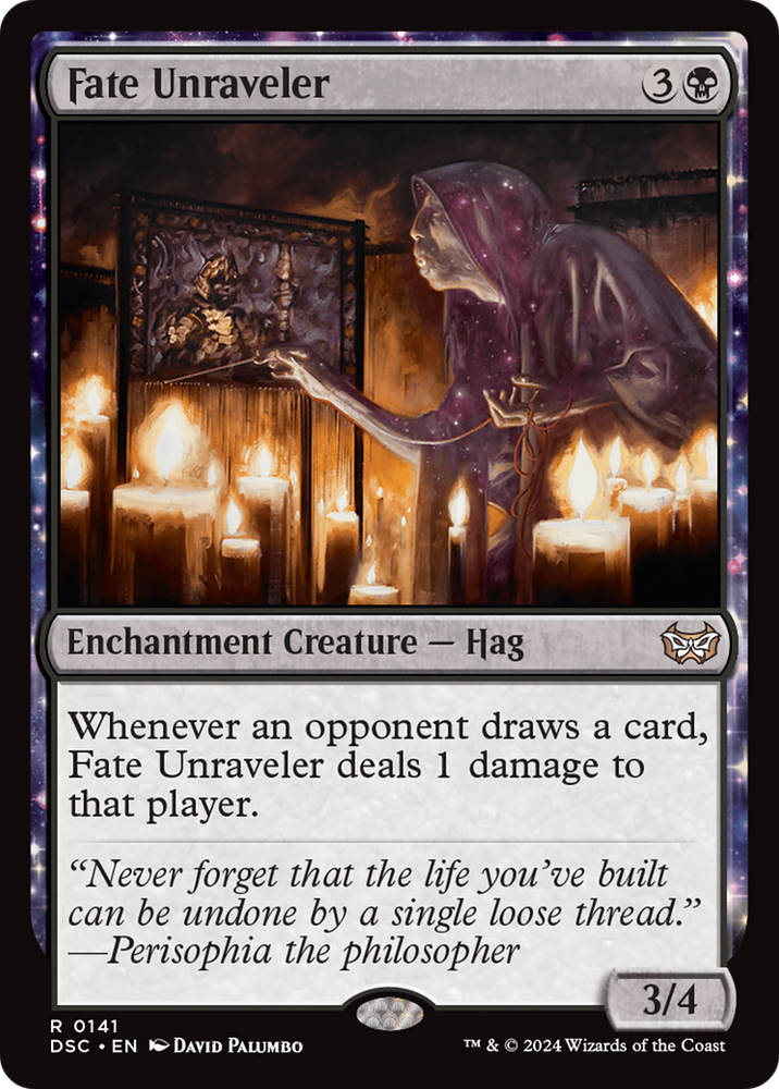 Fate Unraveler [Duskmourn: House of Horror Commander] Magic: The Gathering