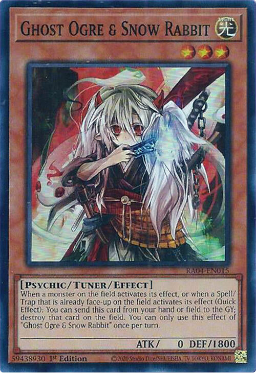 Ghost Ogre & Snow Rabbit [RA04-EN015] Super Rare Yu-Gi-Oh!