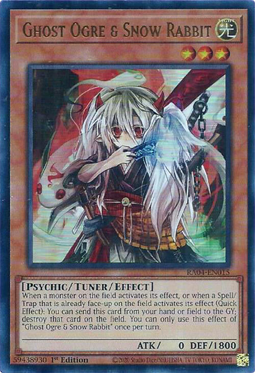 Ghost Ogre & Snow Rabbit [RA04-EN015] Ultra Rare Yu-Gi-Oh!