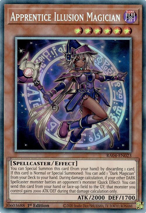 Apprentice Illusion Magician [RA04-EN023] Prismatic Collector's Rare Yu-Gi-Oh!