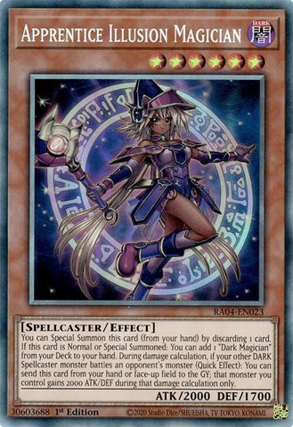 Apprentice Illusion Magician [RA04-EN023] Prismatic Collector's Rare Yu-Gi-Oh!