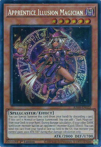 Apprentice Illusion Magician [RA04-EN023] Secret Rare Yu-Gi-Oh!