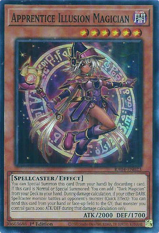 Apprentice Illusion Magician [RA04-EN023] Super Rare Yu-Gi-Oh!