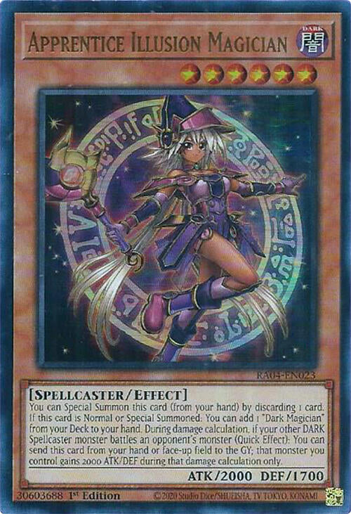 Apprentice Illusion Magician [RA04-EN023] Ultra Rare Yu-Gi-Oh!