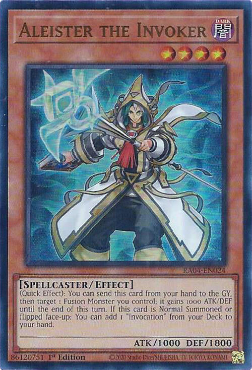 Aleister the Invoker (Alternate Art) [RA04-EN024] Ultra Rare Yu-Gi-Oh!