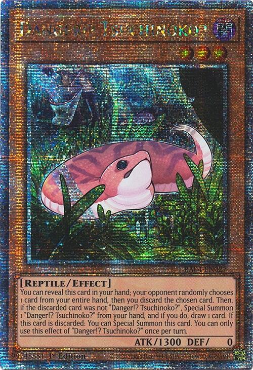 Danger!? Tsuchinoko? [RA04-EN027] Quarter Century Secret Rare Yu-Gi-Oh!