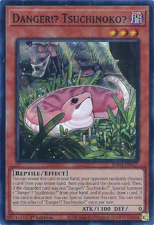 Danger!? Tsuchinoko? [RA04-EN027] Super Rare Yu-Gi-Oh!