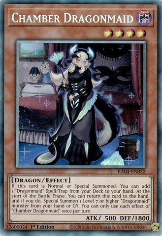 Chamber Dragonmaid [RA04-EN032] Prismatic Collector's Rare Yu-Gi-Oh!