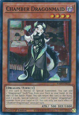 Chamber Dragonmaid [RA04-EN032] Super Rare Yu-Gi-Oh!