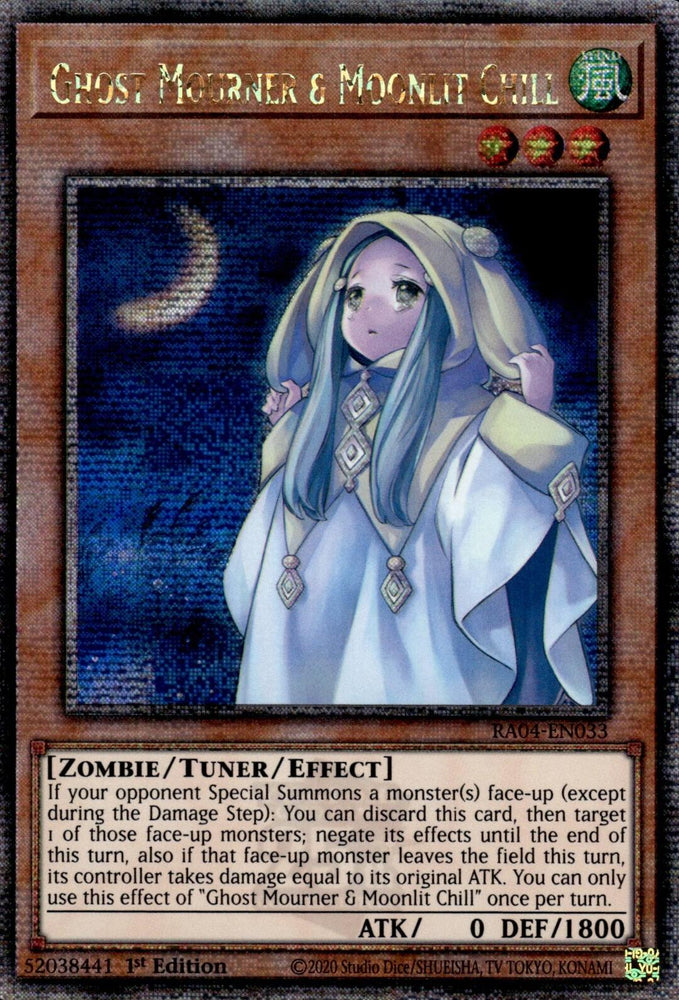 Ghost Mourner & Moonlit Chill [RA04-EN033] Quarter Century Secret Rare Yu-Gi-Oh!
