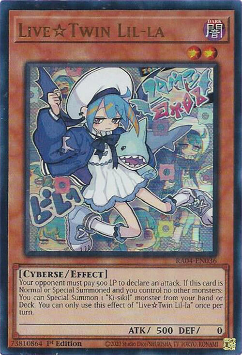 LiveTwin Lil-la [RA04-EN036] Ultra Rare Yu-Gi-Oh!