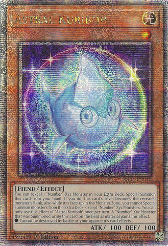Astral Kuriboh [RA04-EN040] Quarter Century Secret Rare Yu-Gi-Oh!