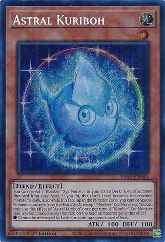 Astral Kuriboh [RA04-EN040] Secret Rare Yu-Gi-Oh!