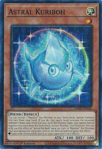 Astral Kuriboh [RA04-EN040] Super Rare Yu-Gi-Oh!