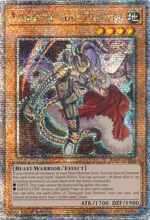 Vanquish Soul Pantera [RA04-EN044] Quarter Century Secret Rare Yu-Gi-Oh!