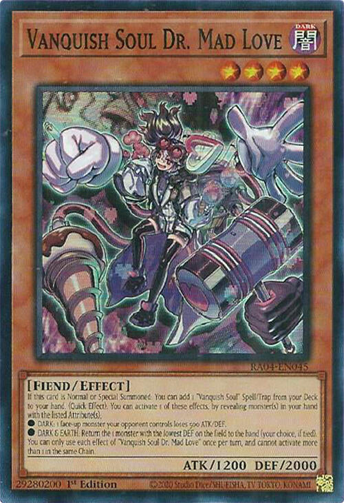 Vanquish Soul Dr. Mad Love [RA04-EN045] Super Rare Yu-Gi-Oh!