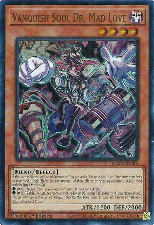 Vanquish Soul Dr. Mad Love [RA04-EN045] Ultra Rare Yu-Gi-Oh!