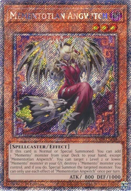 Mementotlan Angwitch [RA04-EN048] Platinum Secret Rare Yu-Gi-Oh!