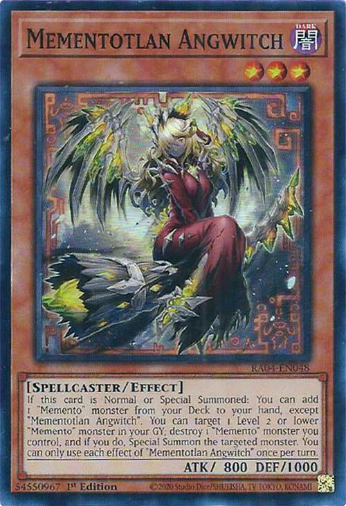 Mementotlan Angwitch [RA04-EN048] Super Rare Yu-Gi-Oh!