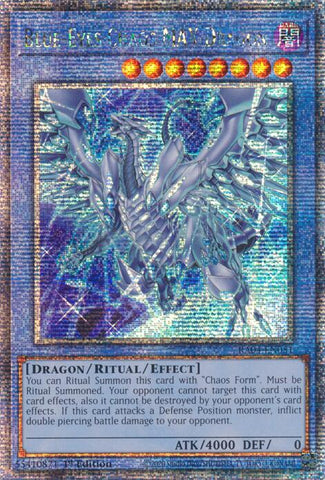 Blue-Eyes Chaos MAX Dragon (New Art) [RA04-EN051] Quarter Century Secret Rare Yu-Gi-Oh!