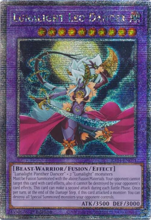 Lunalight Leo Dancer [RA04-EN053] Quarter Century Secret Rare Yu-Gi-Oh!