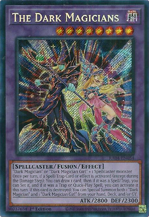 The Dark Magicians [RA04-EN054] Secret Rare Yu-Gi-Oh!