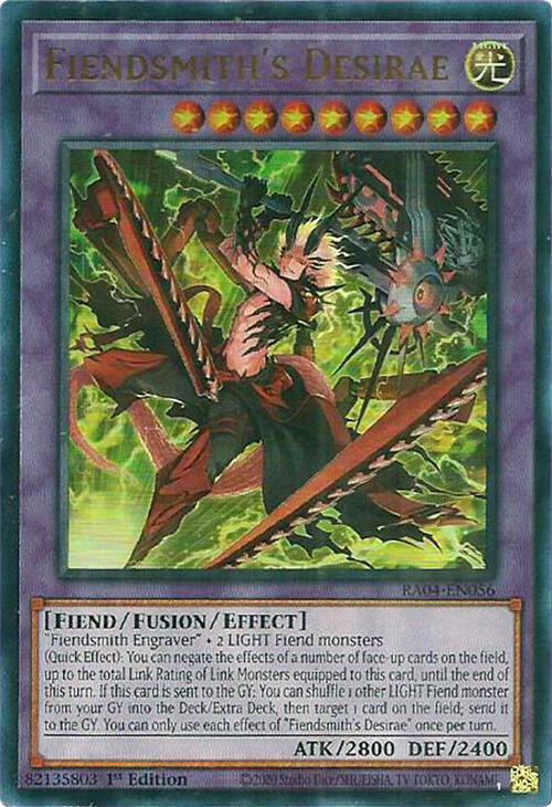 Fiendsmith's Desirae [RA04-EN056] Ultra Rare Yu-Gi-Oh!
