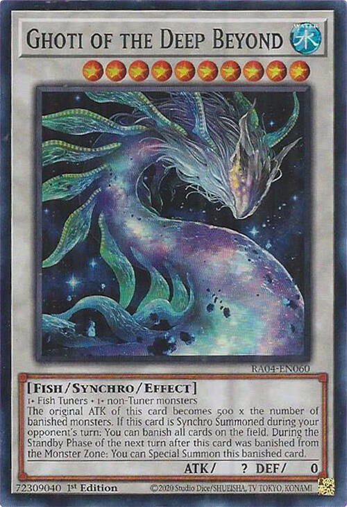 Ghoti of the Deep Beyond [RA04-EN060] Super Rare Yu-Gi-Oh!