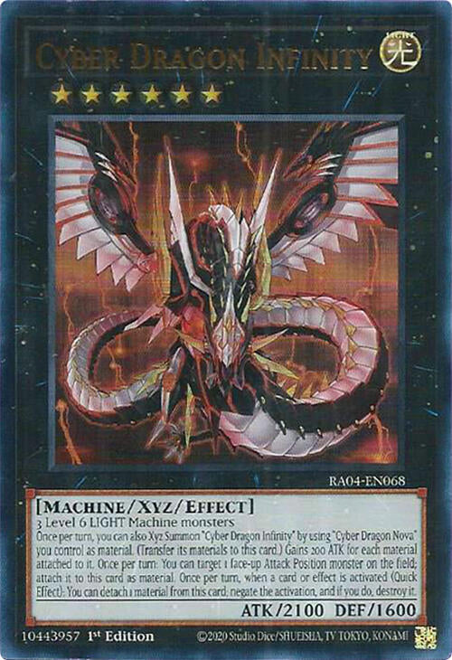 Cyber Dragon Infinity [RA04-EN068] Ultra Rare Yu-Gi-Oh!